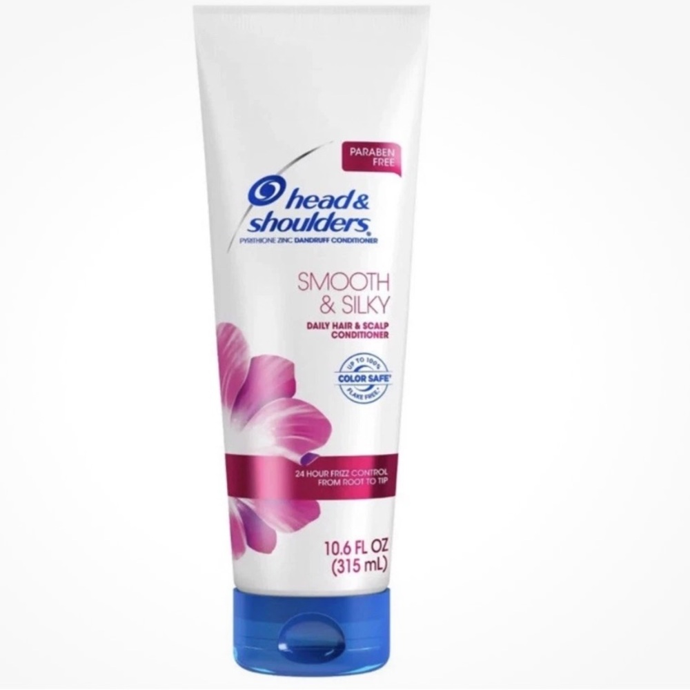 Head & Shoulders Dandruff Conditioner, Smooth and Silky, 10.6 fl oz